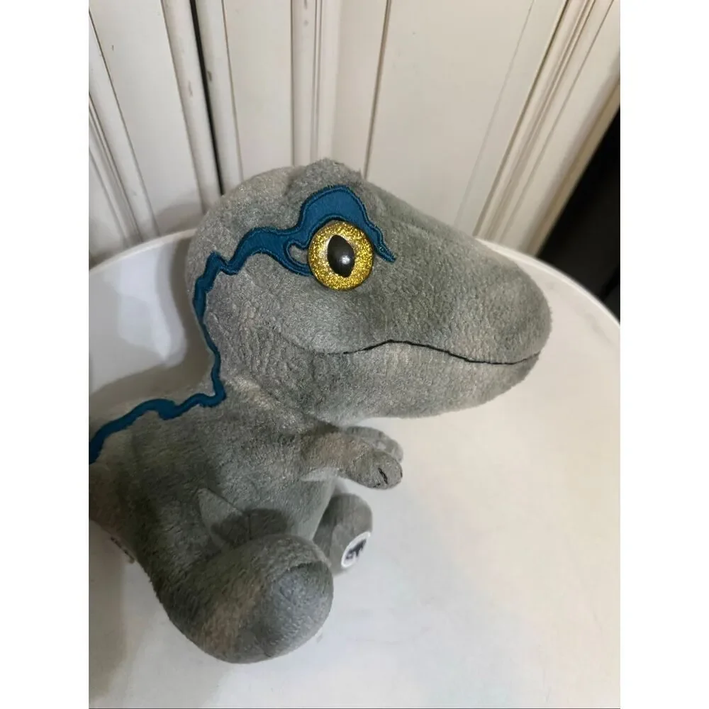 Jurassic Park Live Tour Dinosaur T-Rex Plush Dino Stuffed Animal Glitter Eyes